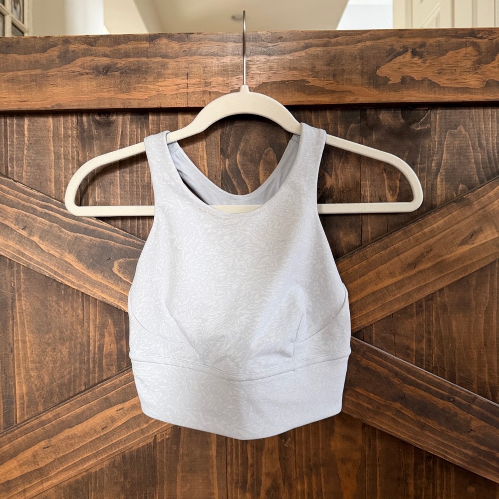 Lululemon Athletica Light Gray Sports Bra